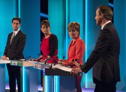 Great Britain's first televised election debate.