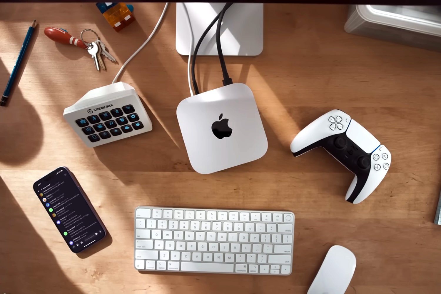 The Apple Mac mini with M4 chip.