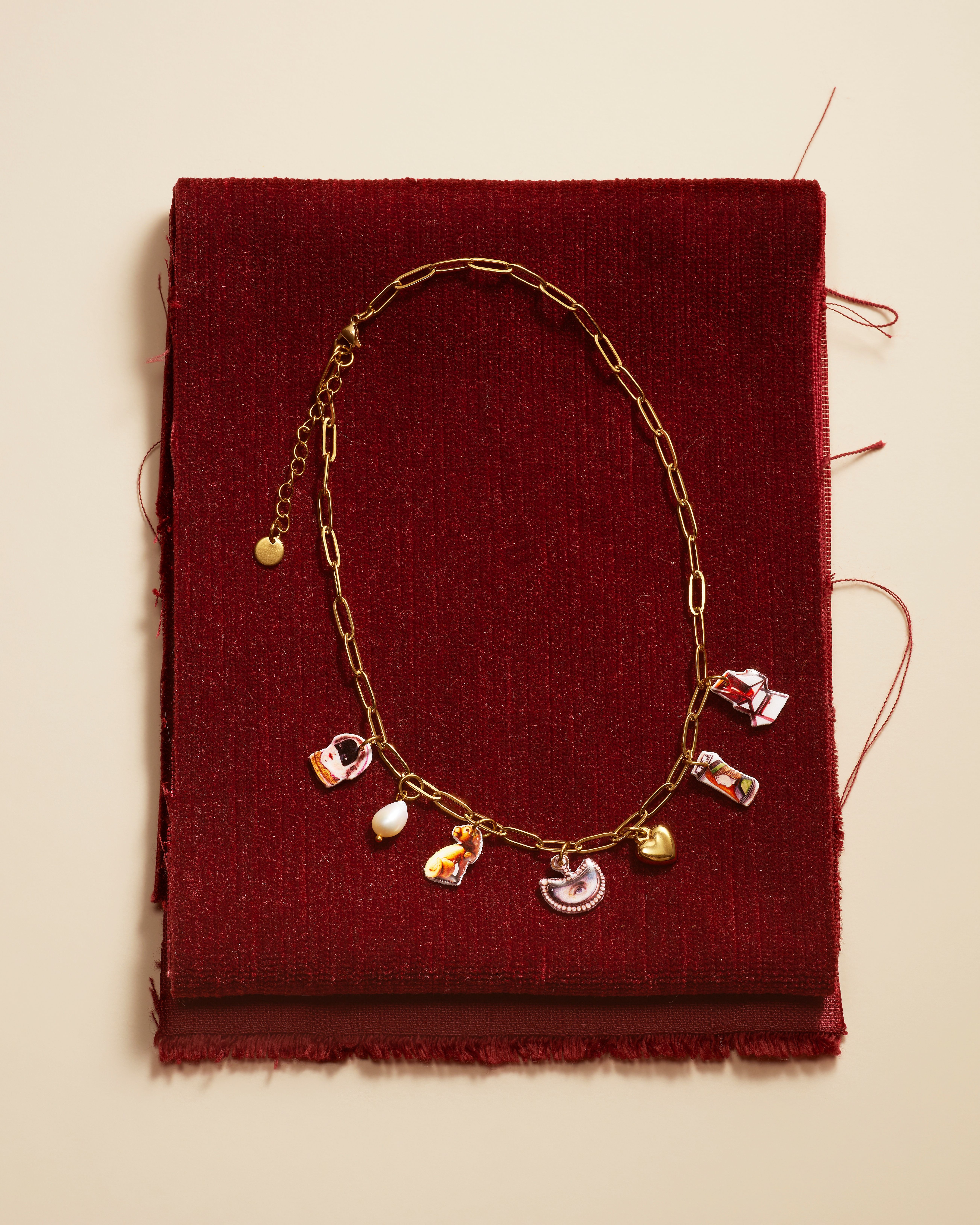 A series of product shots of colorful jewelry, design objects, and fashion accessories, as well as artist portraits of artisans in their busy studios.