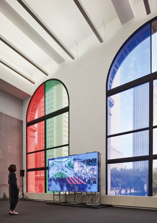 Chicago architecture biennial 2019 installation