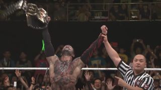 Finn Balor winning his first NXT Championship