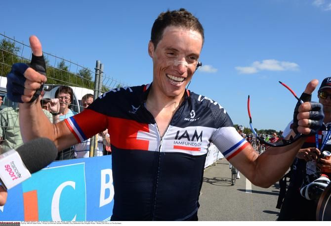 Sylvain Chavanel (IAM Cycling) wins GP Ouest France-Plouay