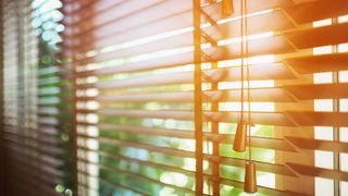 Blinds closed in a heatwave