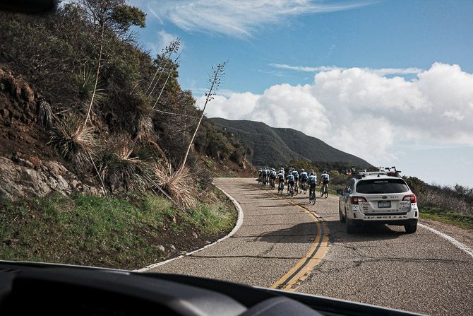 Daily training rides through the mountains typically lasted three to six hours.