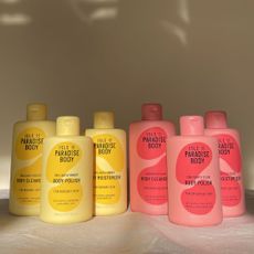 Isle of paradise body care range