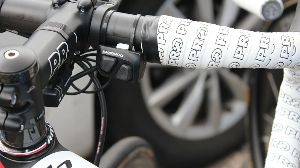 Francaise des Jeux looked to be getting ready for Roubaix with four riders using Shimano's climbing switch. Perhaps the name should be 'switched' to cobble changer?