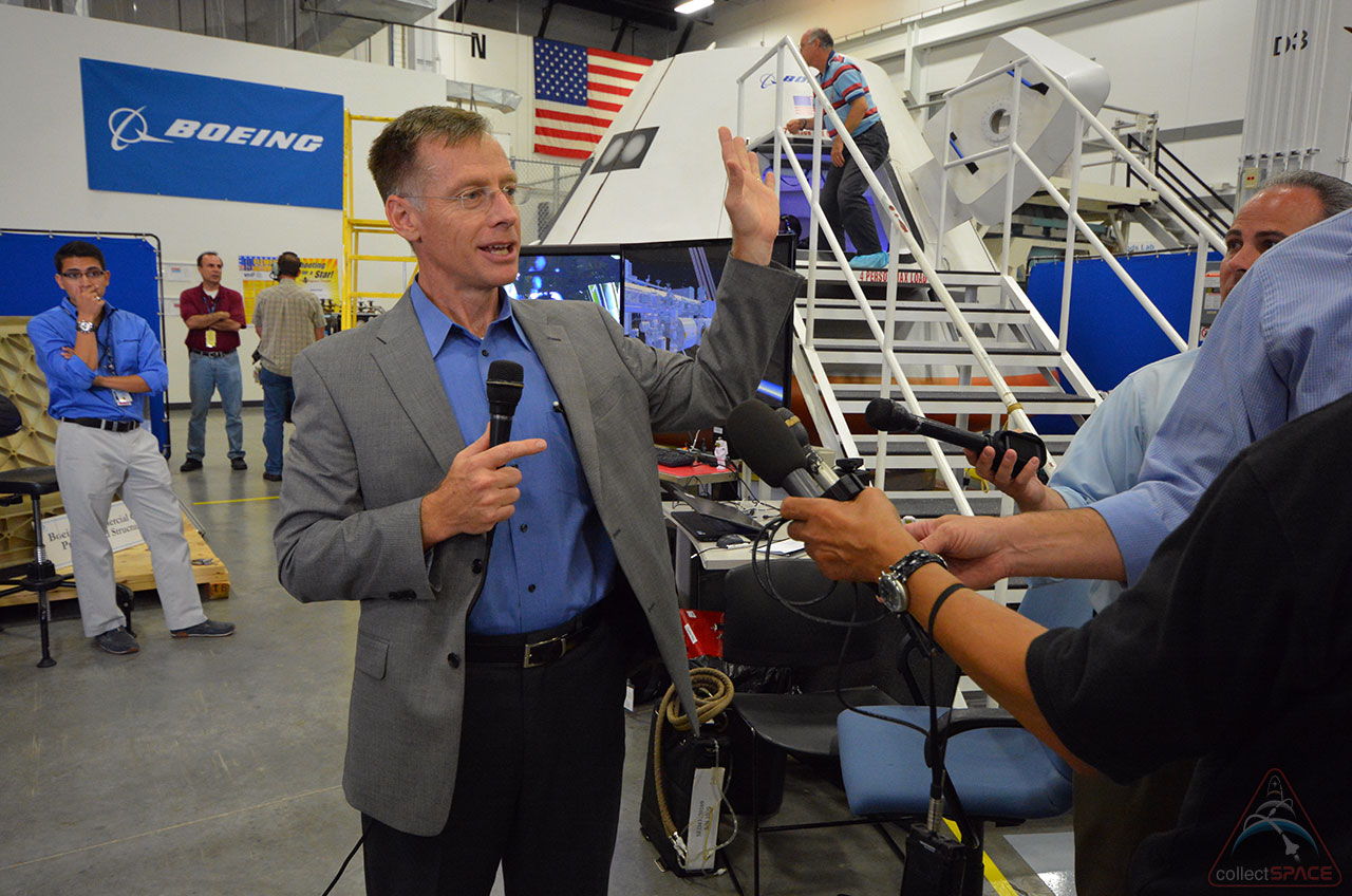 Chris Ferguson Gives CST-100 Tour