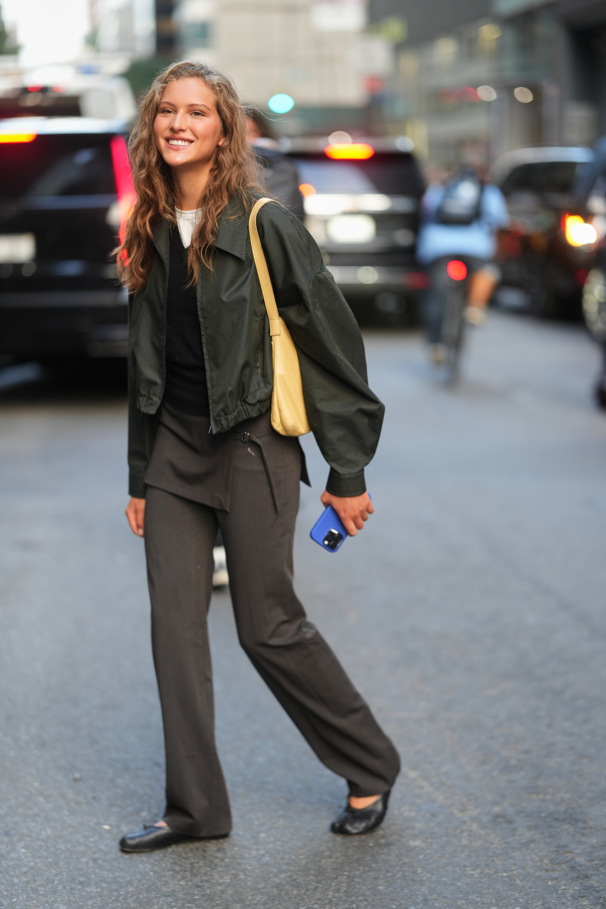 street style outfits during new york fashion week ss26