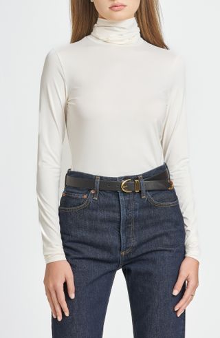 WAYF, X ChÉrie Madeleine Francoise Turtleneck Top