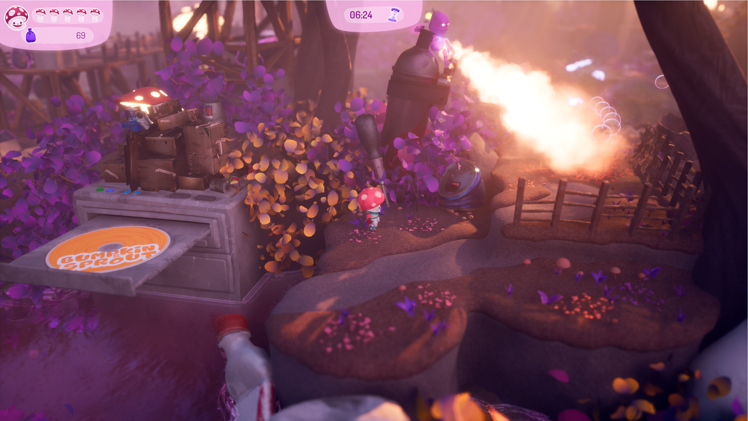 Bumpkin and Sprout demo screenshot