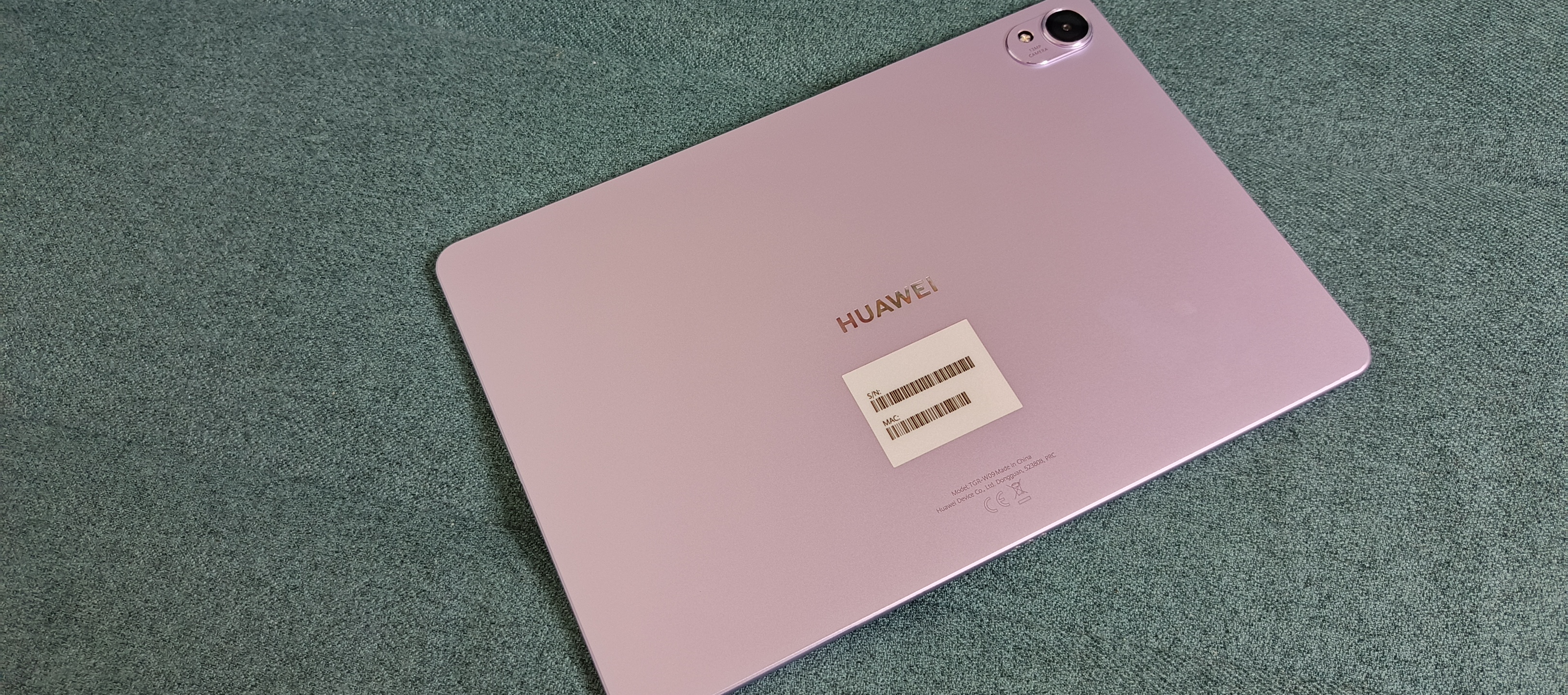 A violet Huawei MatePad 11.5