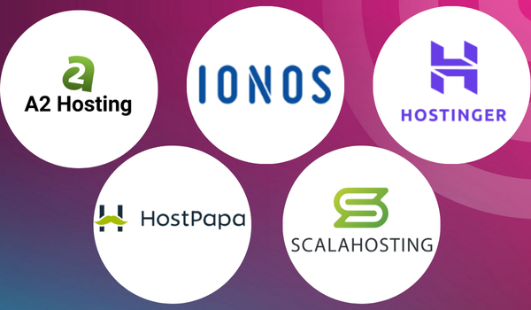 Different logos of PrestaShop hosting brands