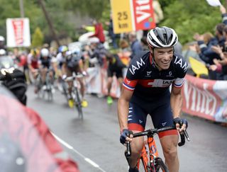 Silvain Chavanel attacks on stage eight of the 2014 Tour de France