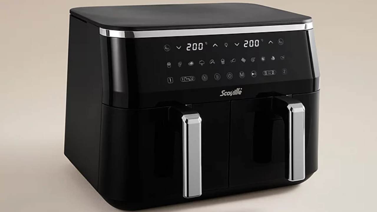 Scoville Black 9L Dual Basket Air Fryer