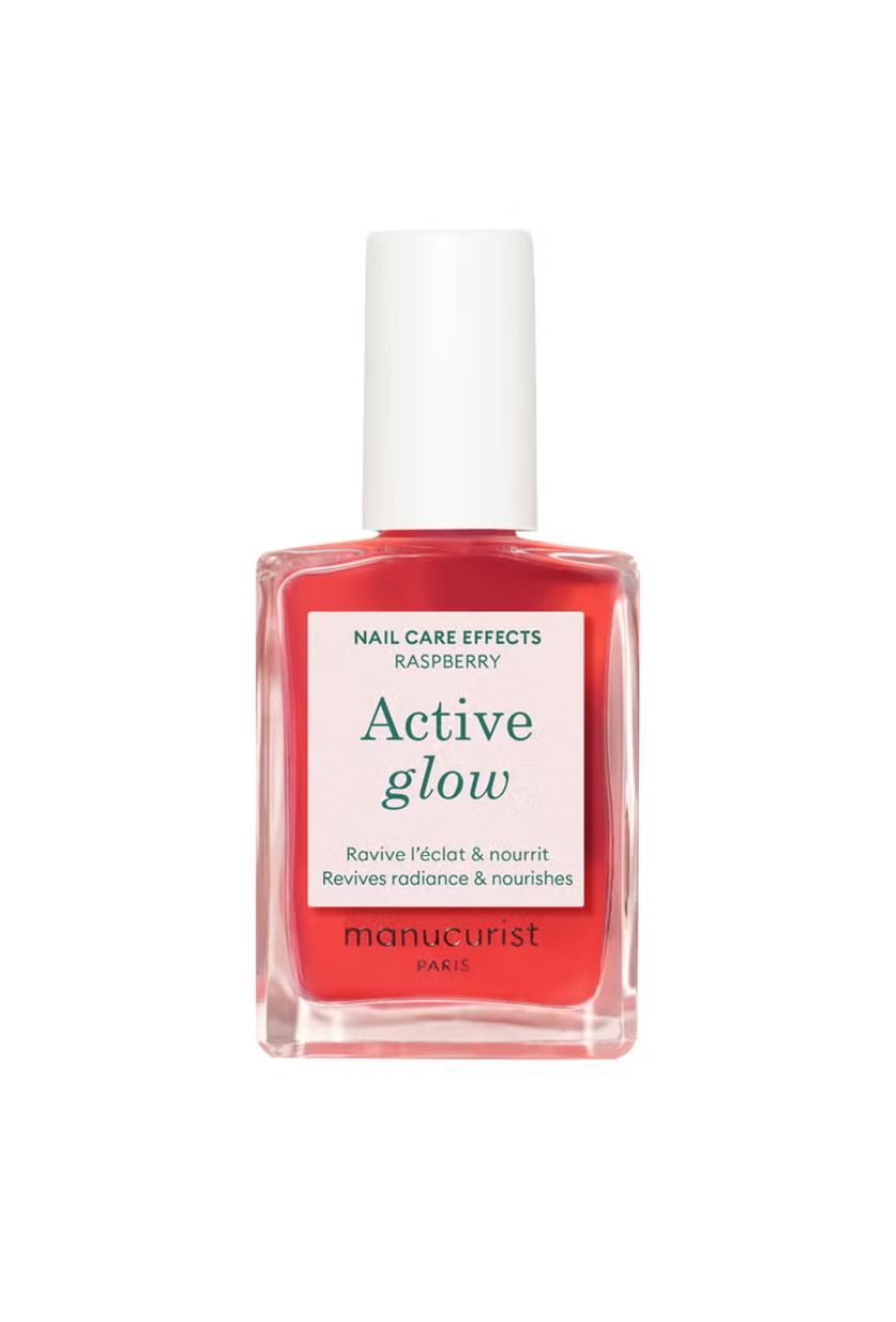 Manucurist Active Glow Polish- Raspberry
