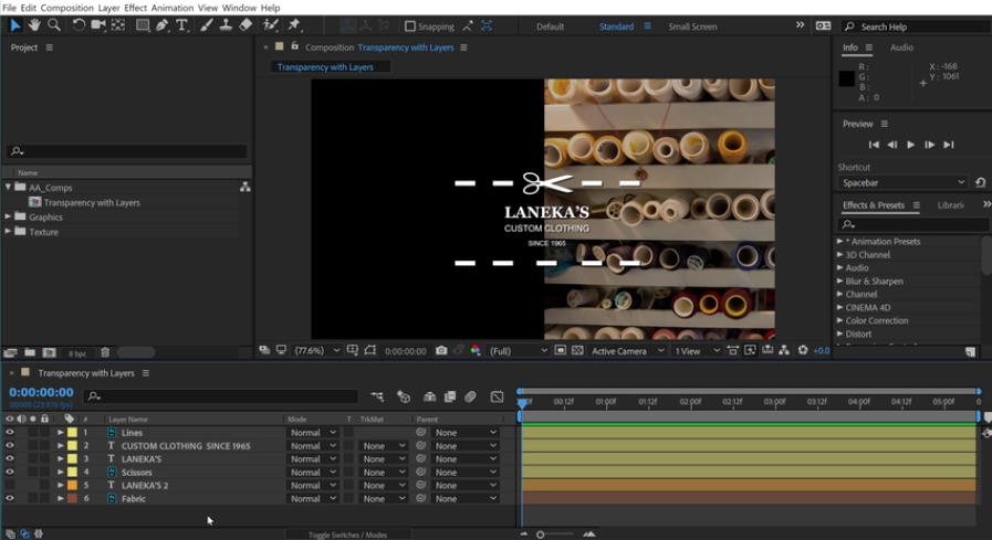 adobe after effects video editing tutorials pdf