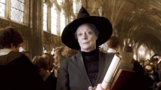 Maggie Smith as Professor Minerva McGonagall in Harry Potter