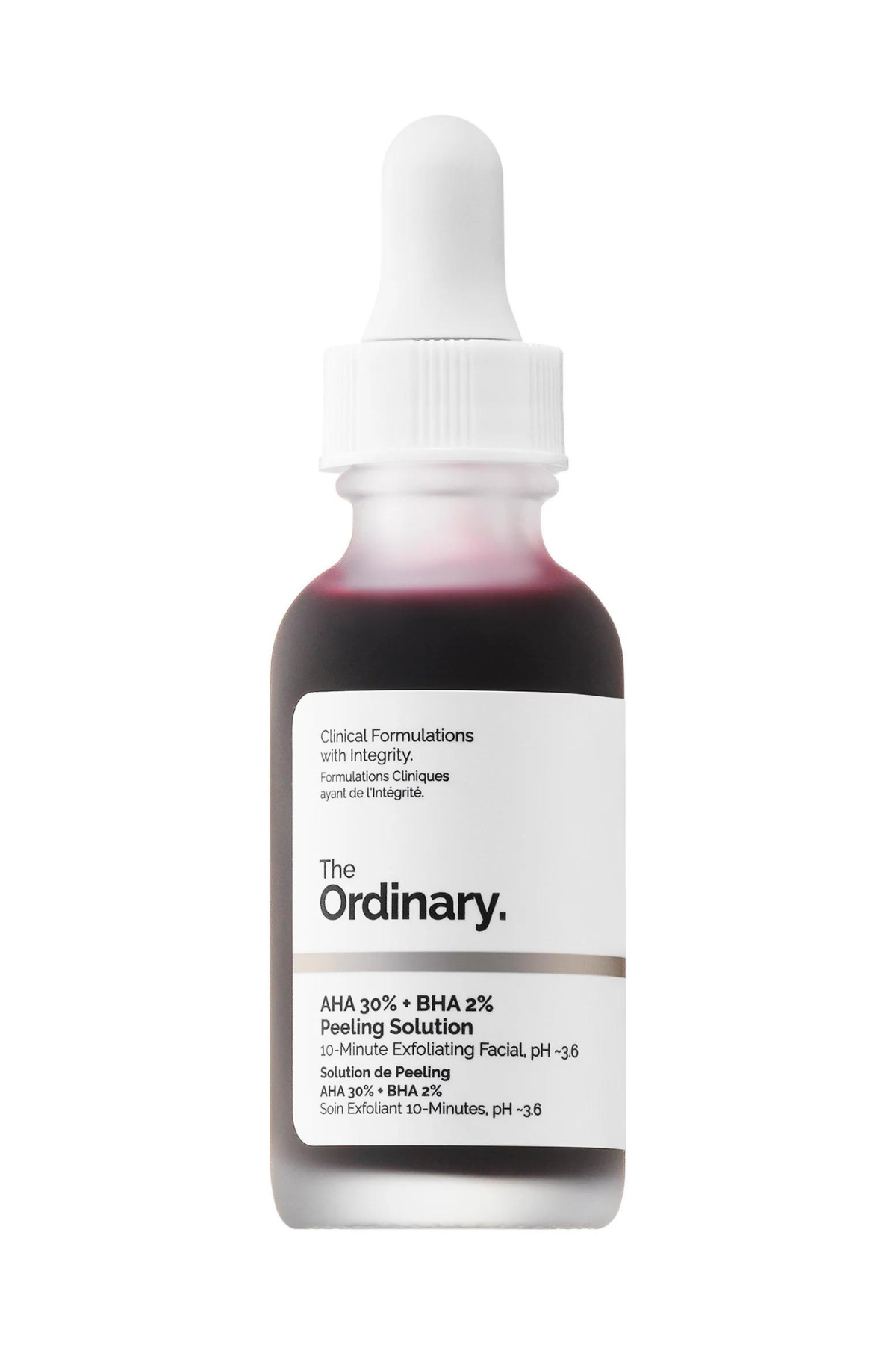 The Ordinary AHA 30% + BHA 2% Peeling Solution