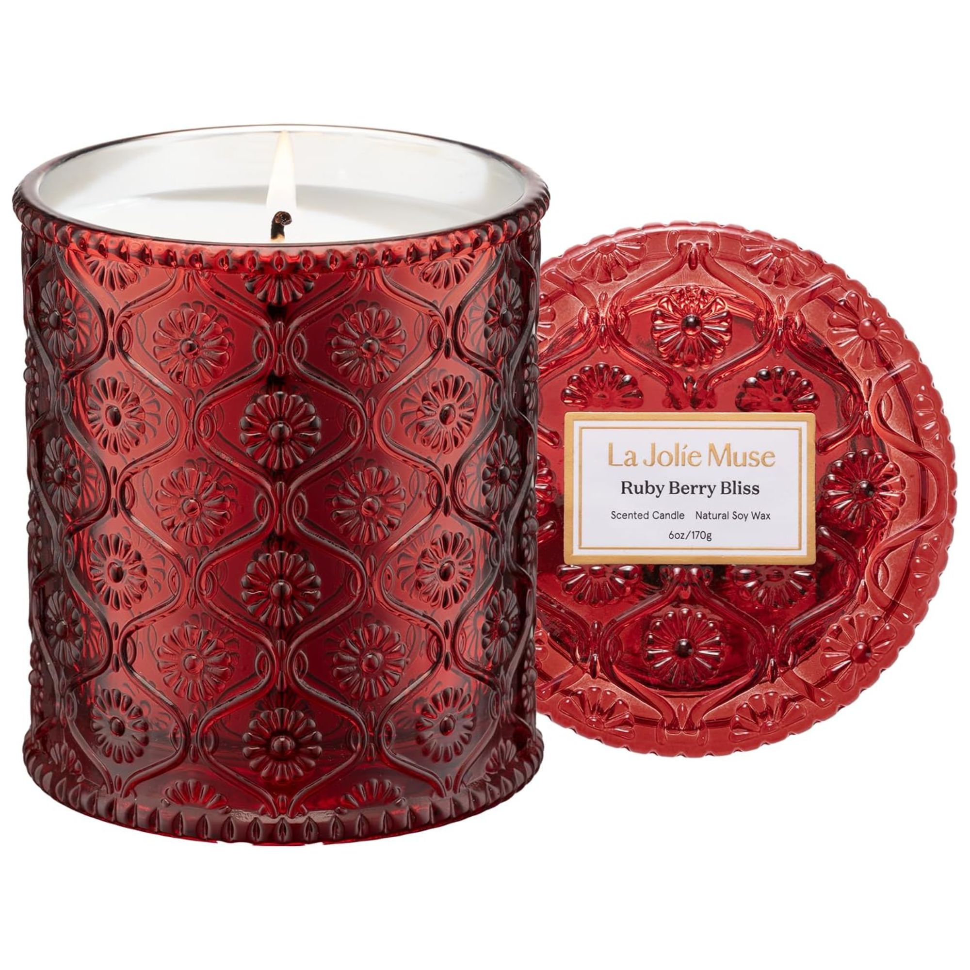 Ruby berry bliss candle