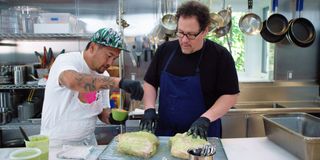 Jon Favreau and Roy Choi in The Chef Show.