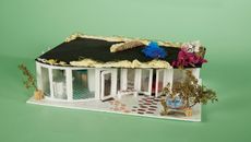 House model from Frank Lloyd Wright Foundation Camp Taliesin West