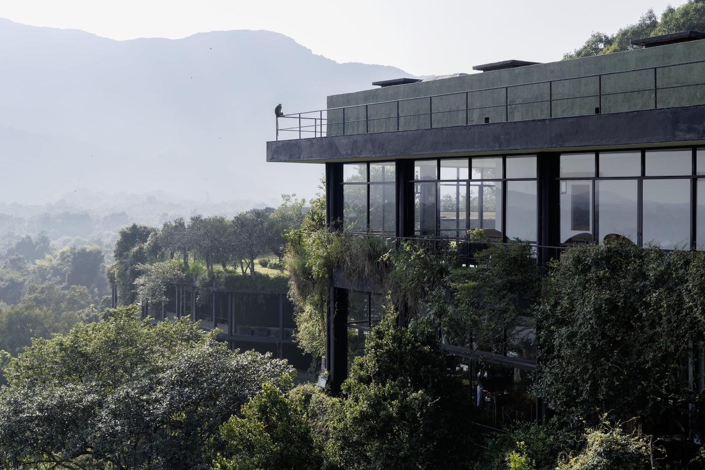 Geoffrey Bawa building, on show at the Vitra Design Museum