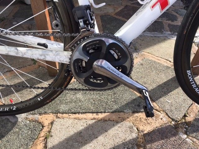 Shimano Dura-Ace Di2 throughout