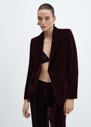 Velvet Blazer