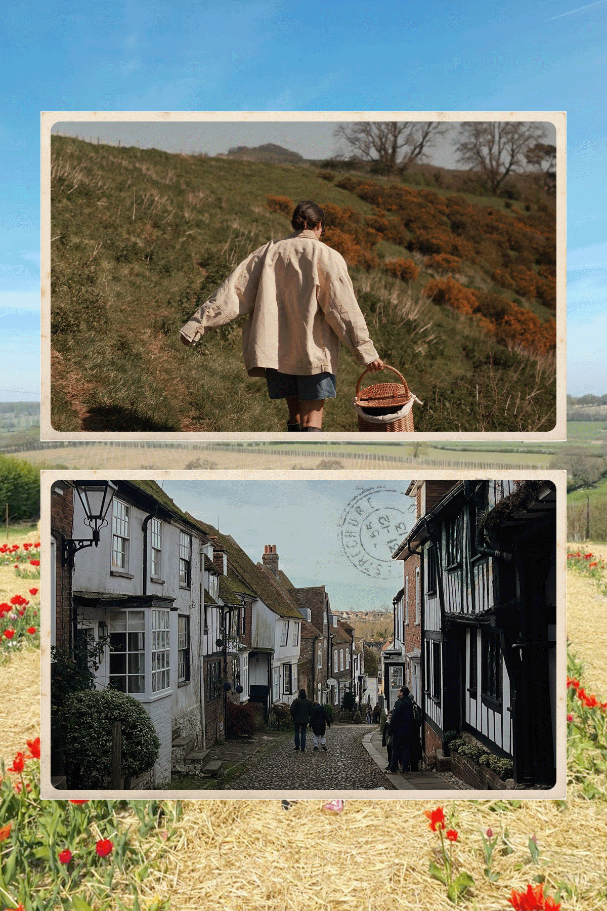 An image of Who What Wear UK news writer, Natalie Munro, on her balmy beach trip.