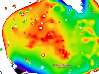 Gas Blob Resembles Gigantic Comet