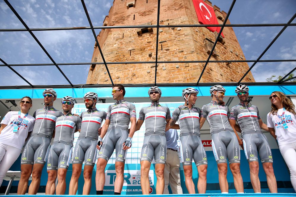 Team Southeast before the stage 2 start.