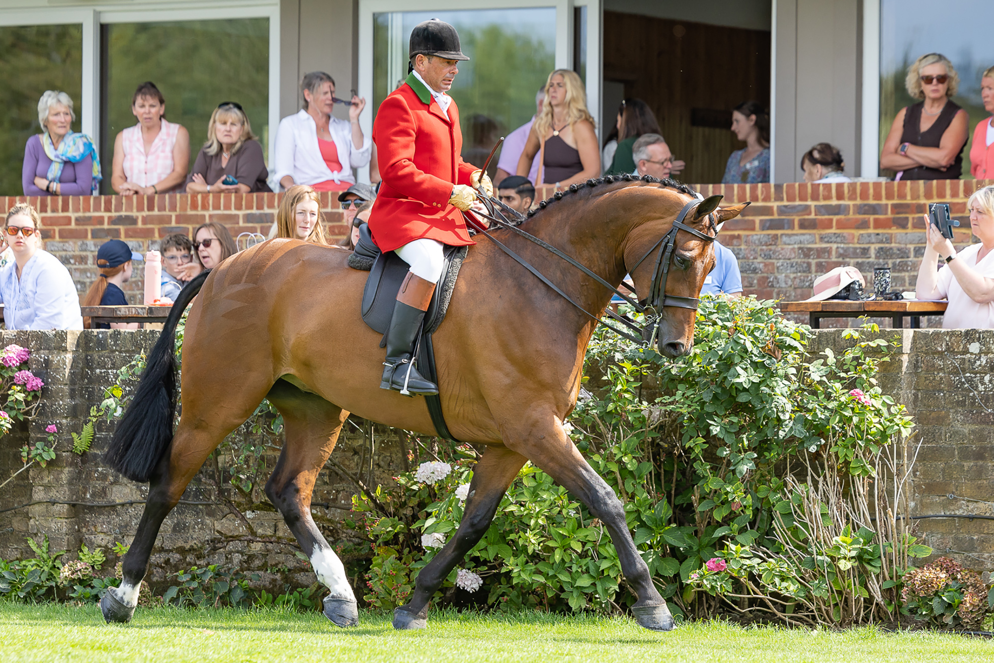 Champion Hunter Robert Oliver and Full Cry in the Alan Marnie Meta Lounge Ltd SHB(GB) Supreme Hunter Championship at The Agria Royal International Horse Show on 23 July 2026