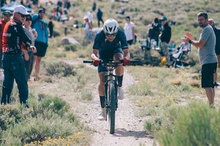 Simmons on the charge at Leadville 100