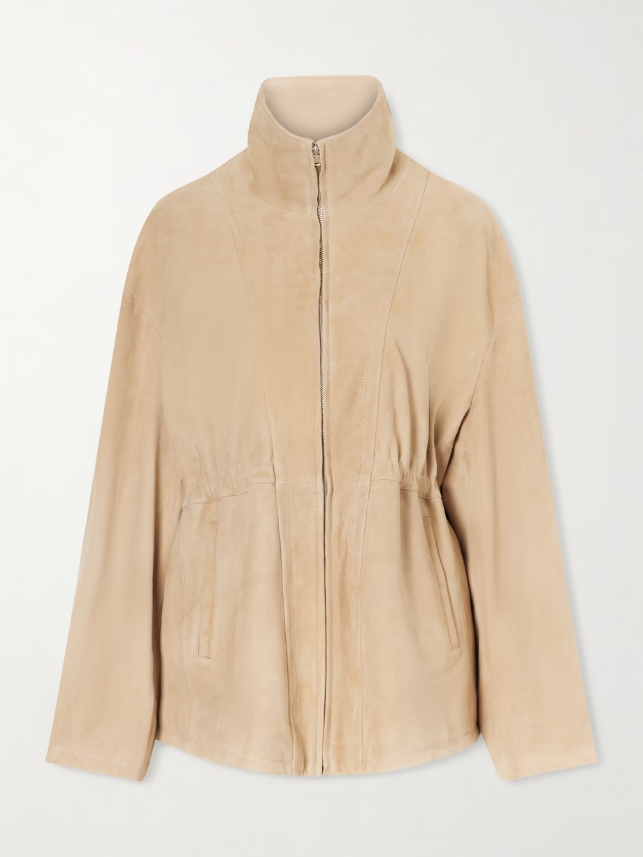 Nour Hammour, Passage Suede Jacket