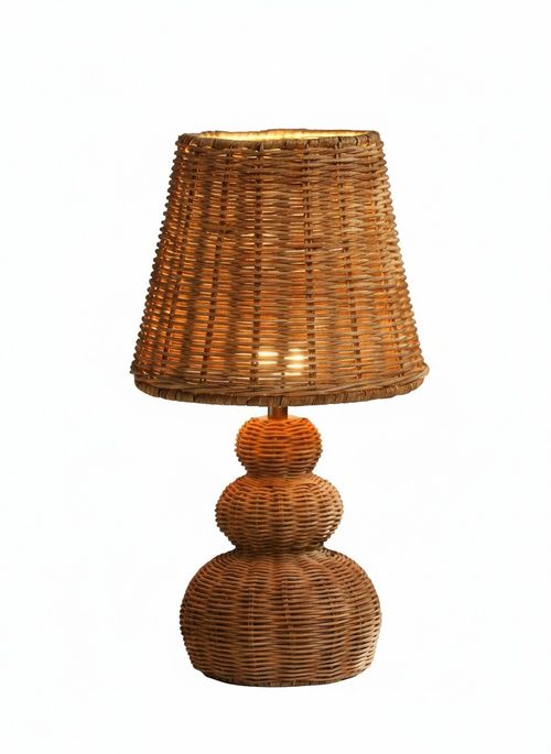 Laura Ashley Oak Oak Hasfield Rechargeable Table Lamp