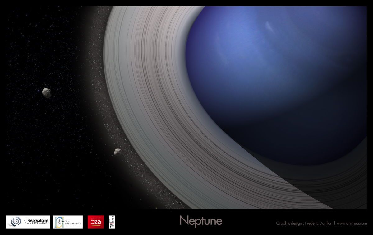 Neptune Rings and Satellite System