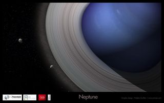 Neptune Rings and Satellite System