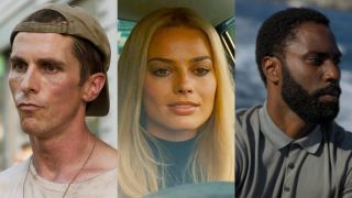 Christian Bale in The Fighter; Margot Robbie in Once Upon a Time in Hollywood; John David Washington in Tenet