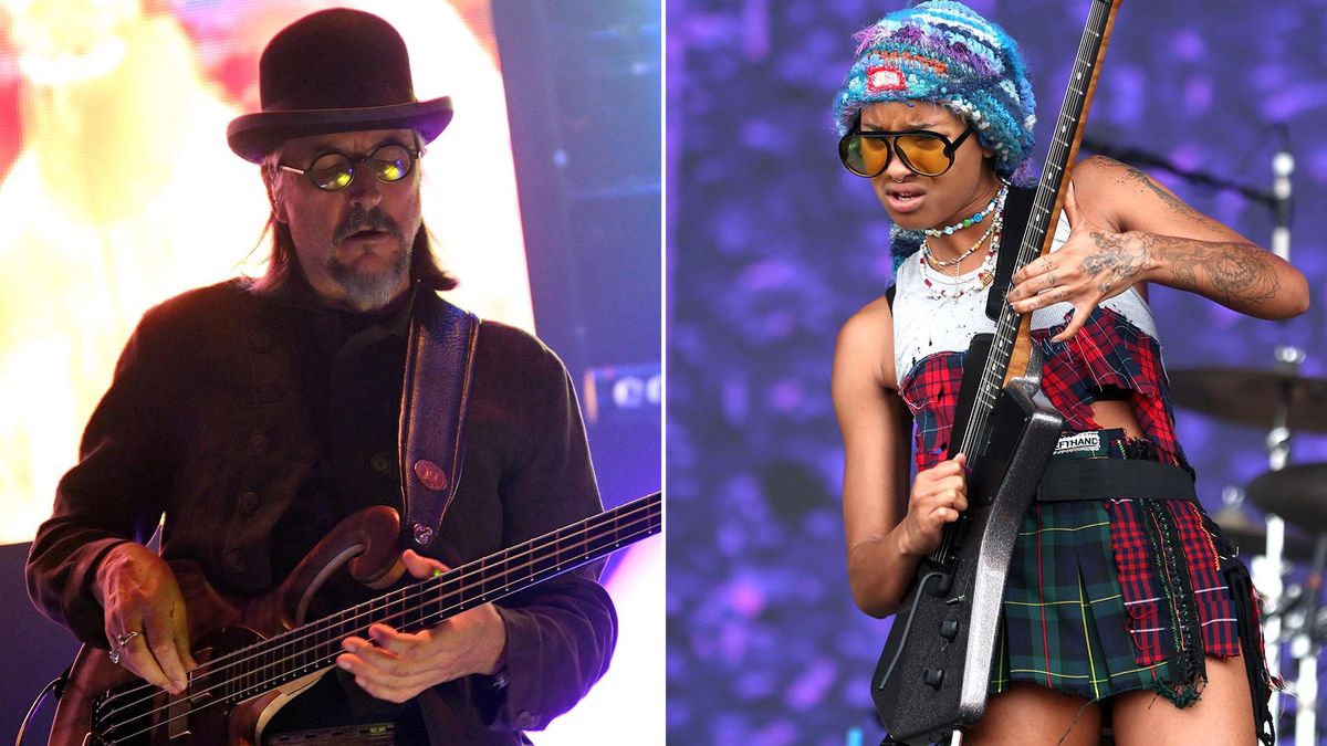 [L-R] Les Claypool and Willow Smith