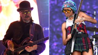 [L-R] Les Claypool and Willow Smith