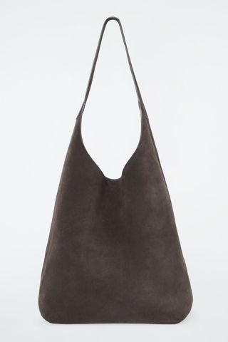 Serif Tote - Suede