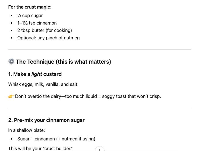 ChatGPT French Toast 2