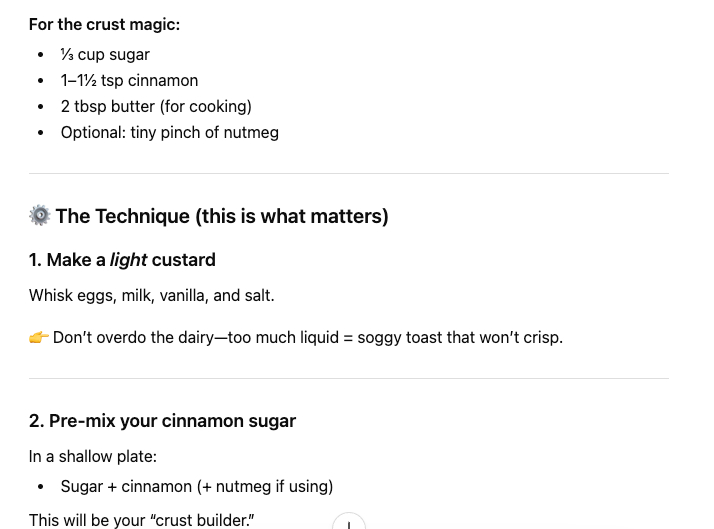 ChatGPT French Toast 2