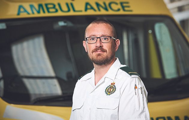 Inside the Ambulance