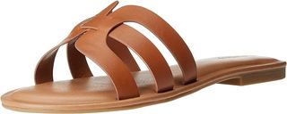 The Drop Women's Monika Sandal, Mocha, 11 B Us