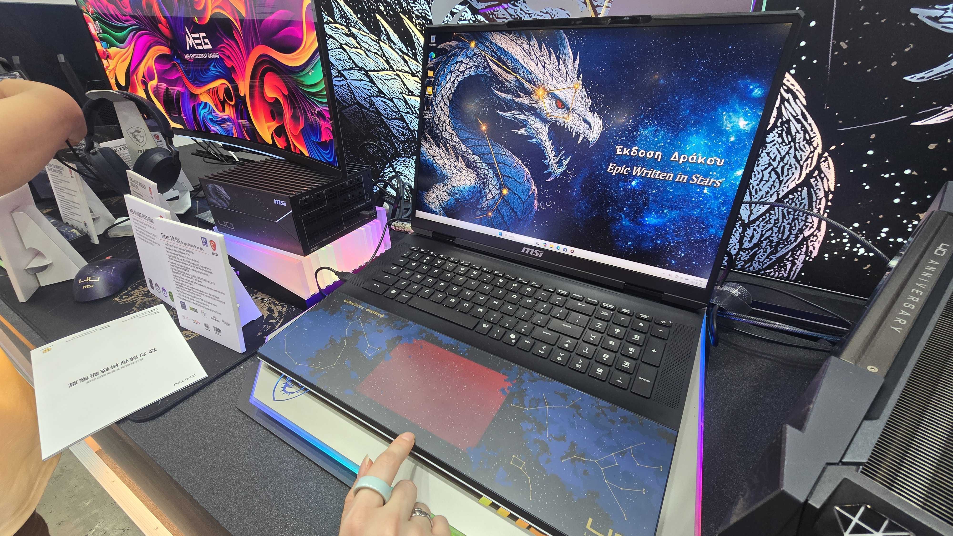 MSI Titan 18 HX at Computex 2026