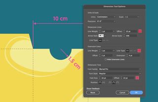 Adobe Illustrator new Dimension tool examples