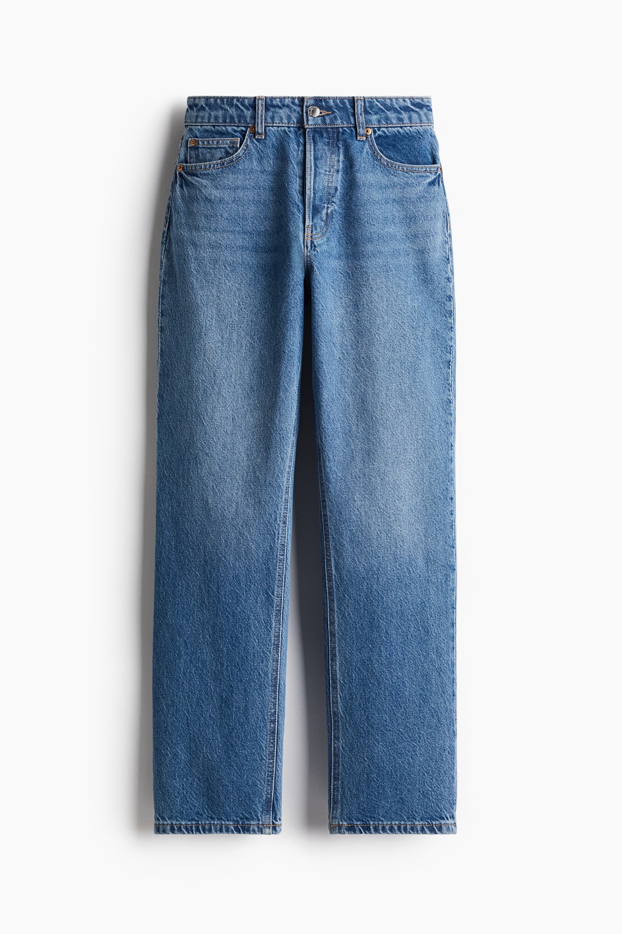 Straight Jeans - Light Denim Blue
