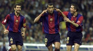 Rivaldo Remembers Perfect Barcelona Bicycle Kick In All Time Great Hat Trick Fourfourtwo