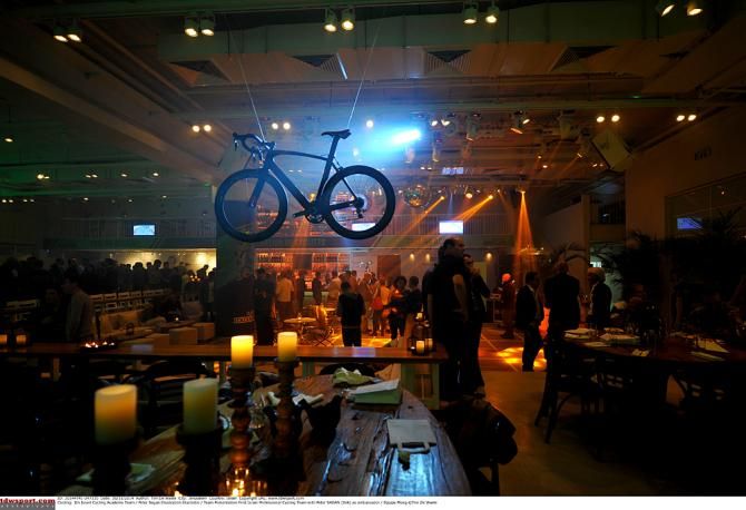The Cycling Academy team presented by Peter Sagan
